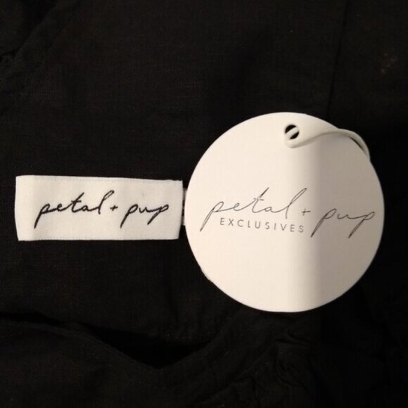 Petal & Pup Black Crop Top - Picture 4 of 6